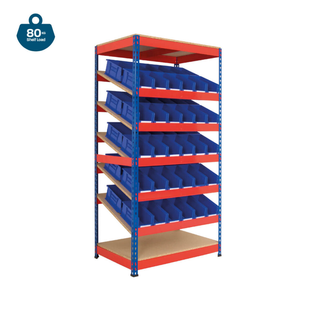 Kanban Shelving with Picking Bins