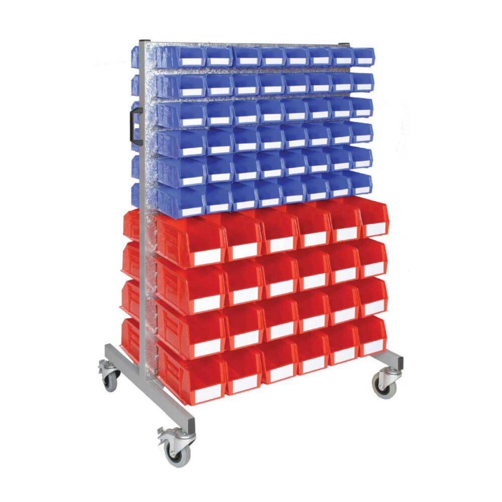 Double Sided Bin Trolley